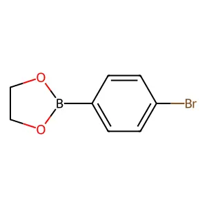 2-(4-Bromophenyl)-1,3,2-dioxaborolane structure