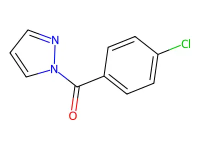 (4-Chlorophenyl)-pyrazol-1-ylmethanone structure