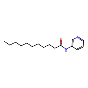 N-(3-pyridinyl)undecanamide structure