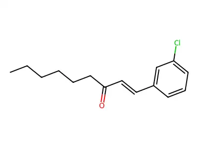 1-(3-Chlorophenyl)non-1-en-3-one structure