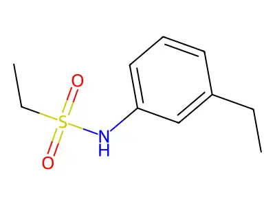 N-(3-ethylphenyl)ethanesulfonamide structure