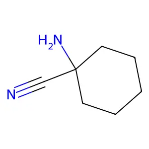 1-氨基环己甲腈 structure