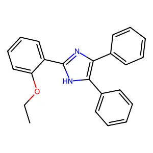2-(2-ethoxyphenyl)-4,5-diphenyl-1H-imidazole structure