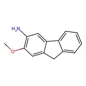 2-Methoxy-9h-fluoren-3-amine structure