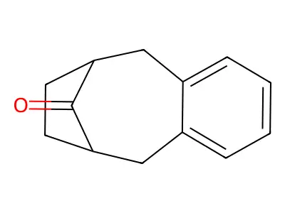 Tricyclo[8.2.1.03,8]trideca-3,5,7-trien-13-one structure