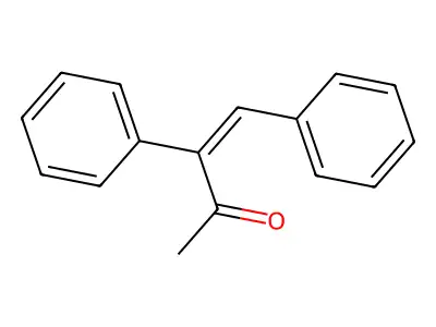 3,4-Diphenylbut-3-en-2-one structure
