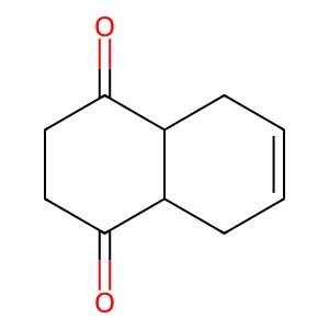 2,3,4A,5,8,8A-Hexahydro-(1,4)naphthoquinone structure