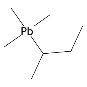 sec-Butyltrimethylplumbane structure
