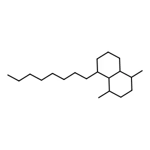 Naphthalene, decahydro-1,4-dimethyl-5-octyl- structure