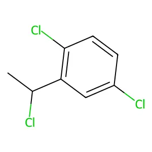 Benzene, 1,4-dichloro-2-(1-chloroethyl)- structure