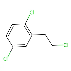 1,4-Dichloro-2-(2-chloroethyl)benzene structure