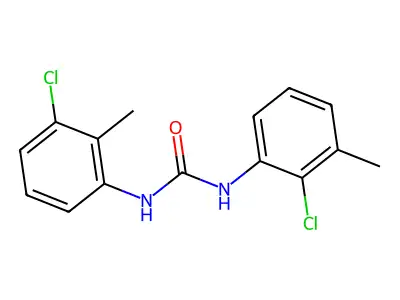 N-(2-Chloro-3-methylphenyl)-N'-(3-chloro-2-methylphenyl)urea structure