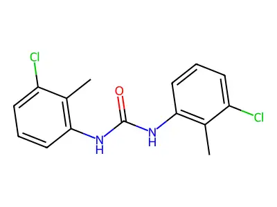 1,3-Bis(3-chloro-2-methylphenyl)urea structure