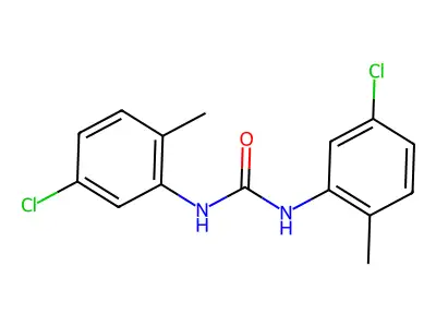 1,3-Bis-(5-chloro-2-methylphenyl)urea structure