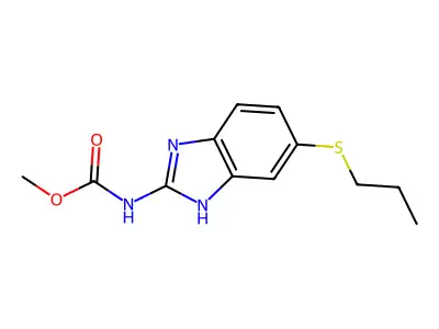 阿苯达唑 structure