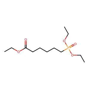 Ethyl 6-(diethylphosphono)hexanoate structure