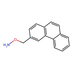 Hydroxylamine, O-(3-phenanthrenylmethyl)- structure