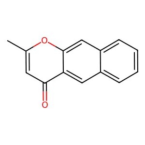 4H-Naphtho[2,3-b]pyran-4-one, 2-methyl- structure