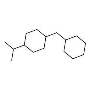 4-Isopropyldicyclohexylmethane structure