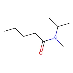 Pentanamide, N-methyl-N-(1-methylethyl)- structure