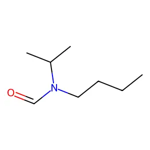 Formamide, N-butyl-N-(1-methylethyl)- structure