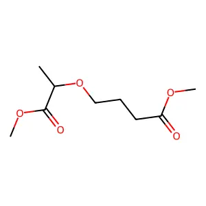Butanoic acid, 4-(2-methoxy-1-methyl-2-oxoethoxy)-, methyl ester structure