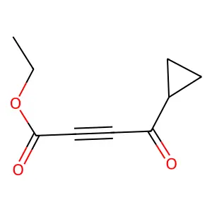 4-Cyclopropyl-4-oxo-2-butynoic acid ethyl ester structure