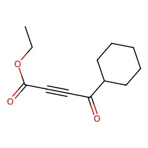 4-Cyclohexyl-4-oxo-2-butynoic acid ethyl ester structure