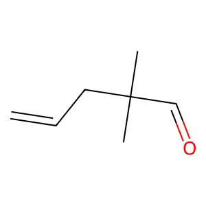 2,2-Dimethylpent-4-enal structure