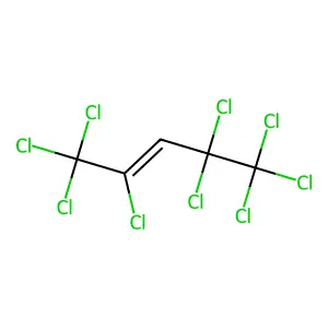 2-Pentene, 1,1,1,2,4,4,5,5,5-nonachloro- structure