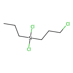 n-Propyl(3-chloropropyl)dichlorosilane structure