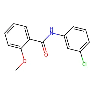N-(3-Chlorophenyl)-2-methoxybenzamide structure