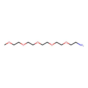 Methyl-PEG5-amine structure