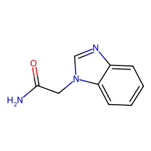 2-(1H-Benzimidazol-1-yl)acetamide structure