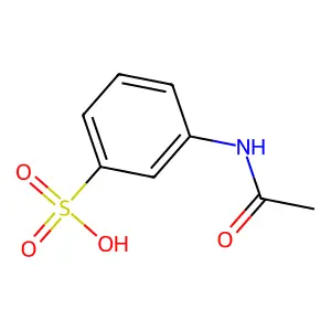 3-Acetamidobenzenesulfonic acid structure