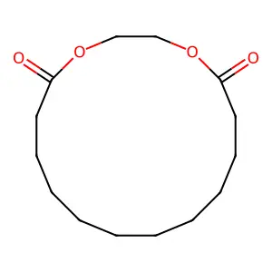 Ethylene dodecanedioate structure