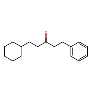 3-Pentanone, 1-cyclohexyl-5-phenyl- structure