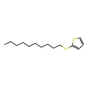 Thiophene, 2-(decylthio)- structure