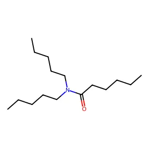 N,N-Dipentylhexanamide structure