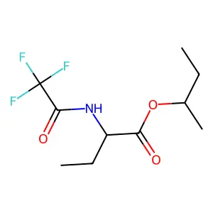 Butan-2-yl 2-[(2,2,2-trifluoroacetyl)amino]butanoate structure