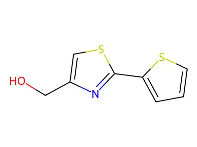 [2-(2-Thienyl)-1,3-thiazol-4-YL]methanol structure
