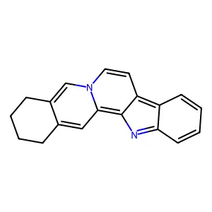 常绿钩吻碱 structure