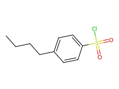 4-Butylbenzene-1-sulfonyl chloride structure