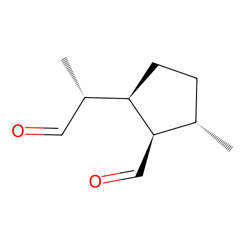 (+)-Iridodial structure