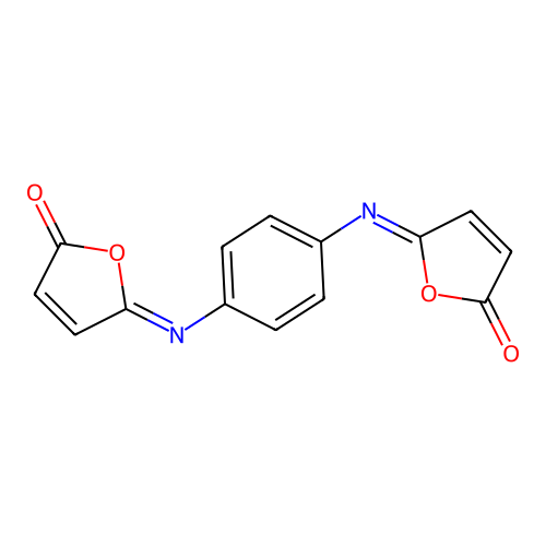 2(5H)-Furanone, 5,5'-(1,4-phenylenedinitrilo)bis- structure