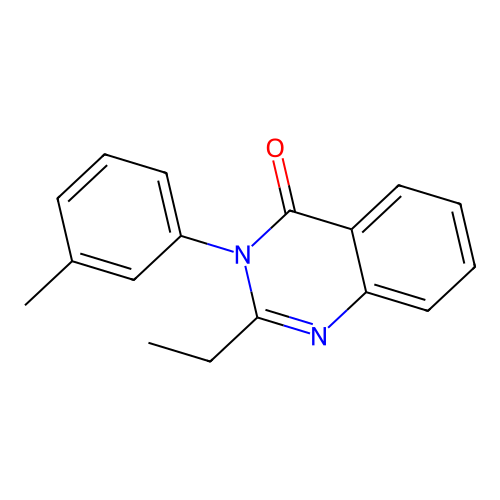 2-ethyl-3-(3-methylphenyl)quinazolin-4(3H)-one structure