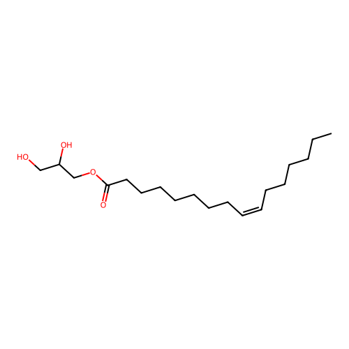 1-Monopalmitolein structure