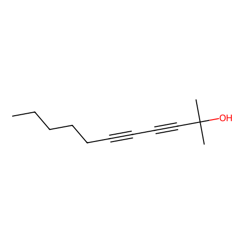 2-Methylundeca-3,5-diyn-2-ol structure