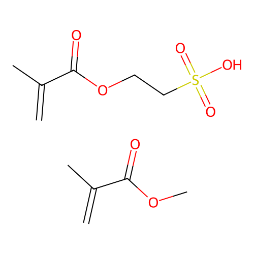 (C6-H10-O5-S.C5-H8-O2)x- structure