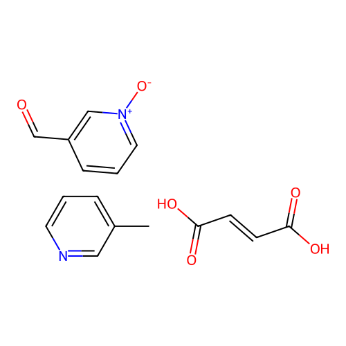 Bis(3-methylpyridinium) fumarate 1,1'-dioxide structure
